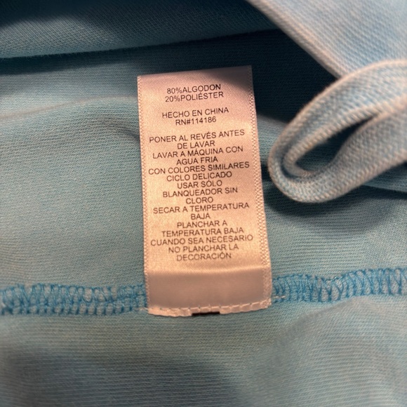 JUICY COUTURE Big Bling Terry Track Suit Jacket and Shorts in Wave Size XL NEW - Picture 14 of 17